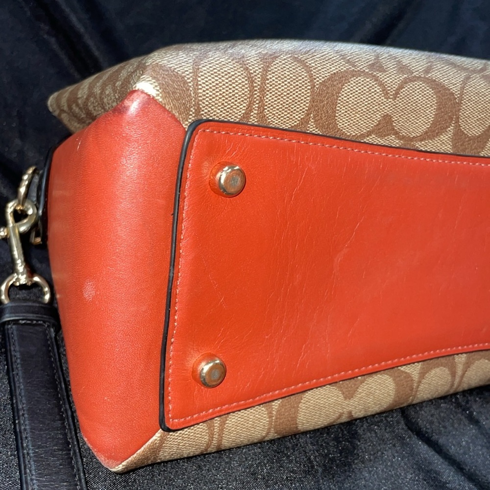 Coach 91016 Lily Carry All Color Block Signature … - image 4